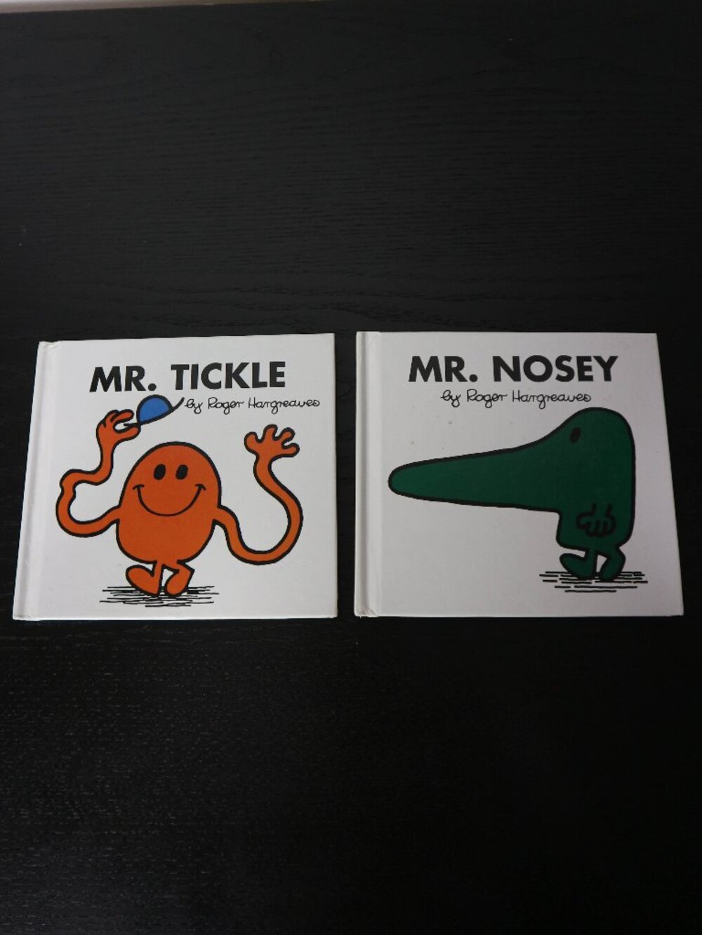 Vintage Little Miss Books Mr Men And Little Miss Mr. Tickle and Mr. Nosey Books